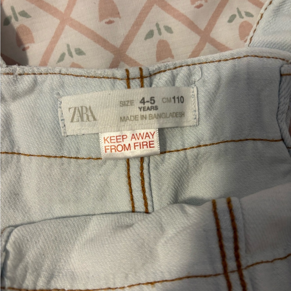 Zara Soft Blue Kids' Jeans